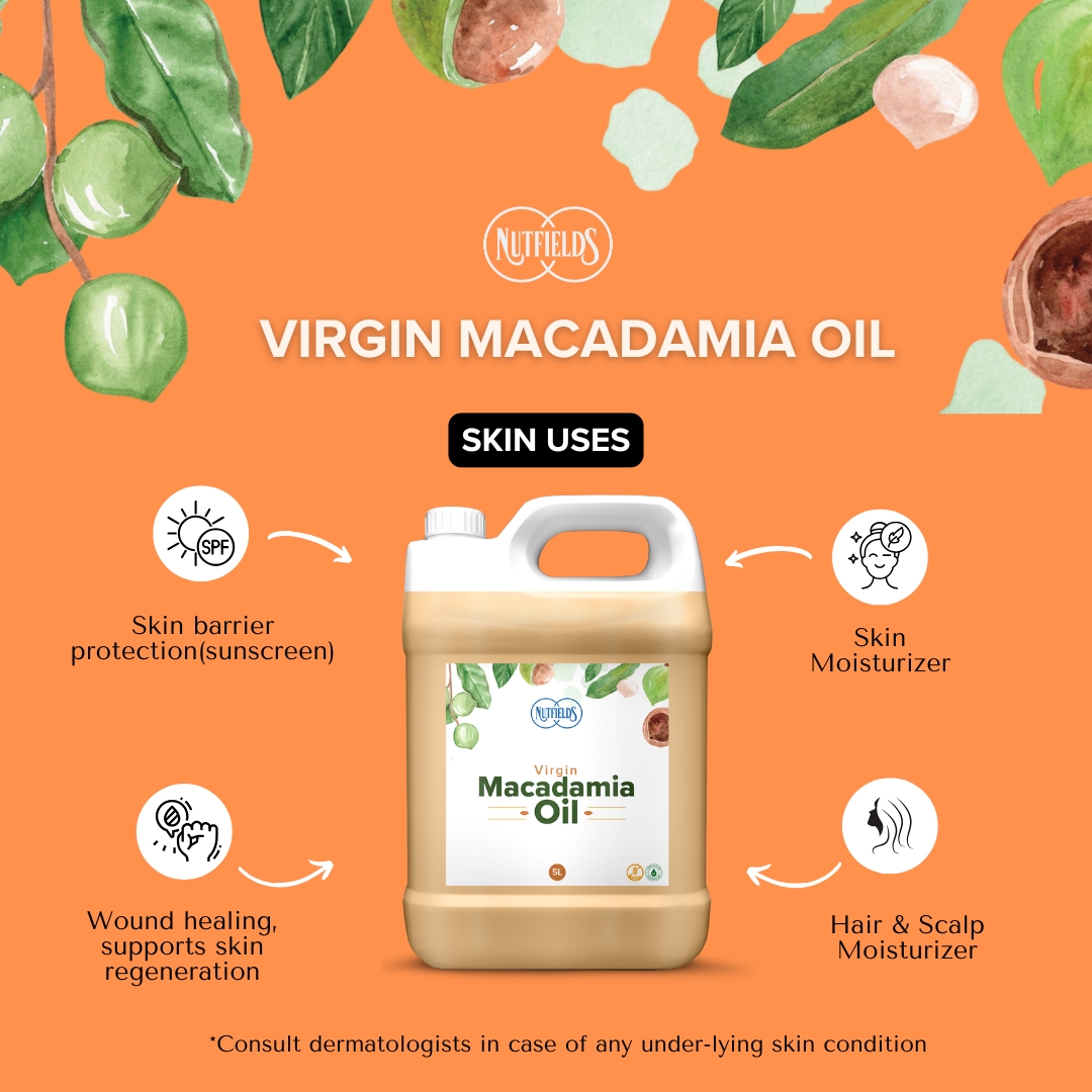 ✨ Glow Naturally with Nutfields Virgin Macadamia Oil